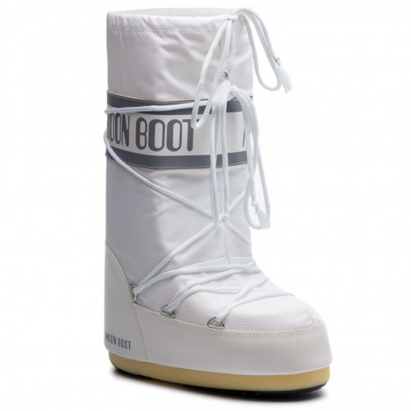 Stivali da neve MOON BOOT - Nylon 14004400006 Bianco Stivali da neve MOON BOOT - Nylon 14004400006 Bianco