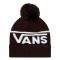 Berretto Vans - Stripe Pom Beanie VN0A4SFOY281 Black/White