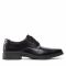 Scarpe basse Clarks - Tilden Plain 261103507 Black Leather