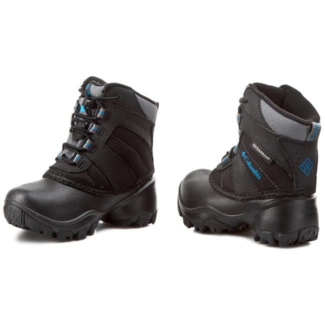 Scarpe da trekking Columbia - Childrens Rope Tow III Waterproof BC1322 Black/Dark Compass 010