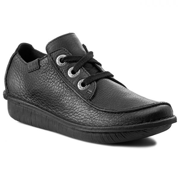 Scarpe basse CLARKS - Funny Dream 203066394 Black Leather