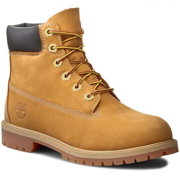 Scarponcini Timberland - 6 In Premium Wp Boot 12909/TB0129097131 Wheat Nubuc Yellow