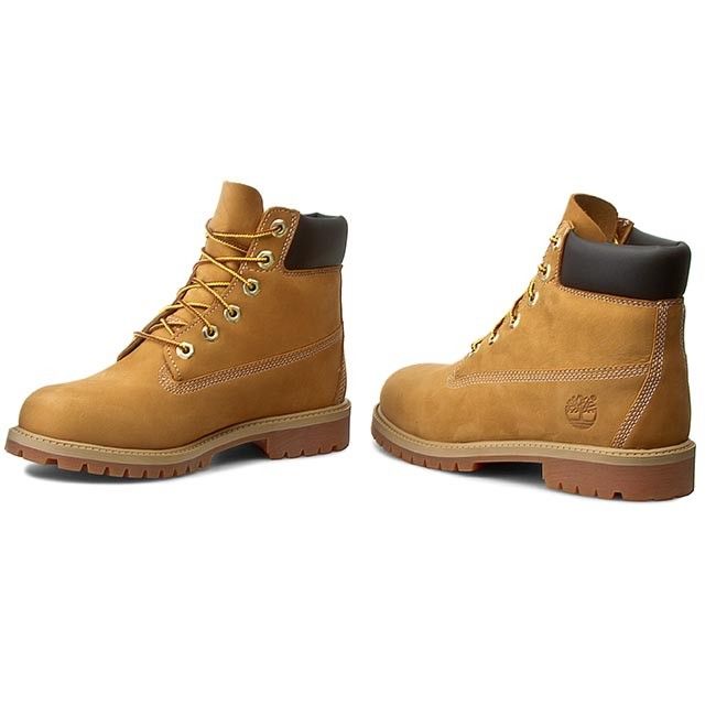 Scarponcini Timberland - 6 In Premium Wp Boot 12909/TB0129097131 Wheat Nubuc Yellow