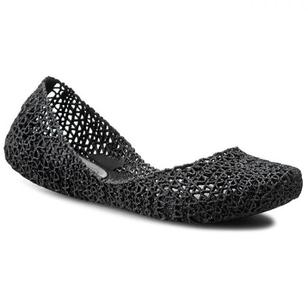 Ballerine MELISSA - Campana Papel VII Ad 31512 Black Glitter 52682 Ballerine MELISSA - Campana Papel VII Ad 31512 Black Glitter 52682