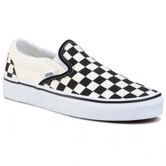 Scarpe sportive Vans - Classic Slip-On VN000EYEBWW1 Blk/Whtchckerboard/Wht