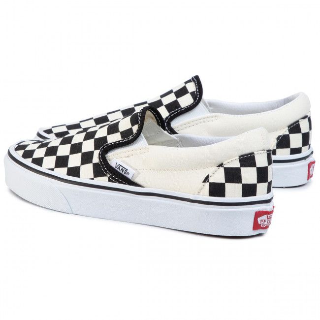 Scarpe sportive Vans - Classic Slip-On VN000EYEBWW1 Blk/Whtchckerboard/Wht