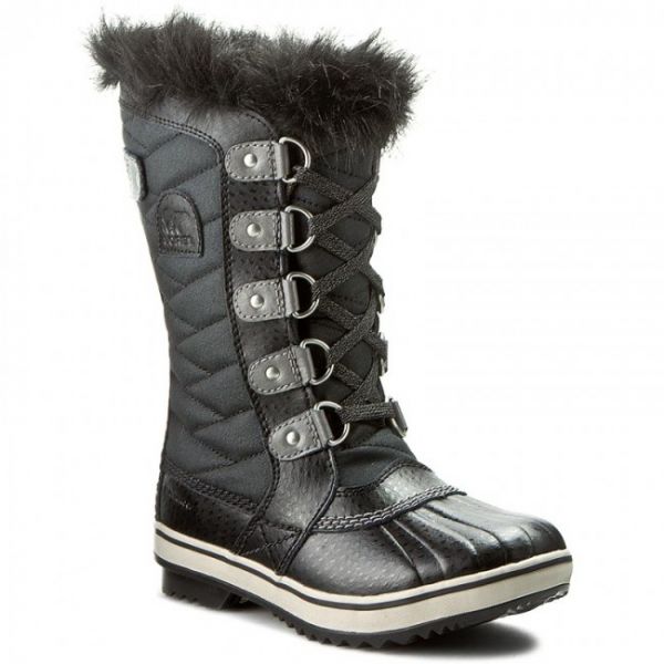 Stivali da neve Sorel - Youth Tofino II NY2419 Black/Quarry 010 Stivali da neve Sorel - Youth Tofino II NY2419 Black/Quarry 010