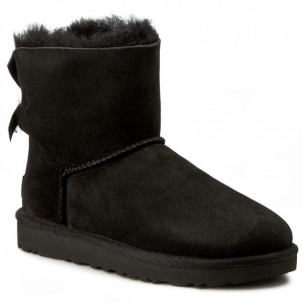 Scarpe UGG - W Mini Bailey Bow II 1016501 W/Blk Scarpe UGG - W Mini Bailey Bow II 1016501 W/Blk