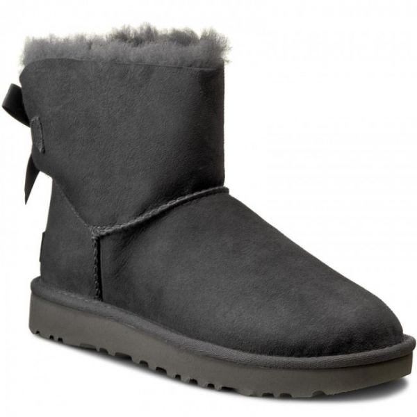 Scarpe UGG - W Mini Bailey Bow II 1016501 W/Grey Scarpe UGG - W Mini Bailey Bow II 1016501 W/Grey