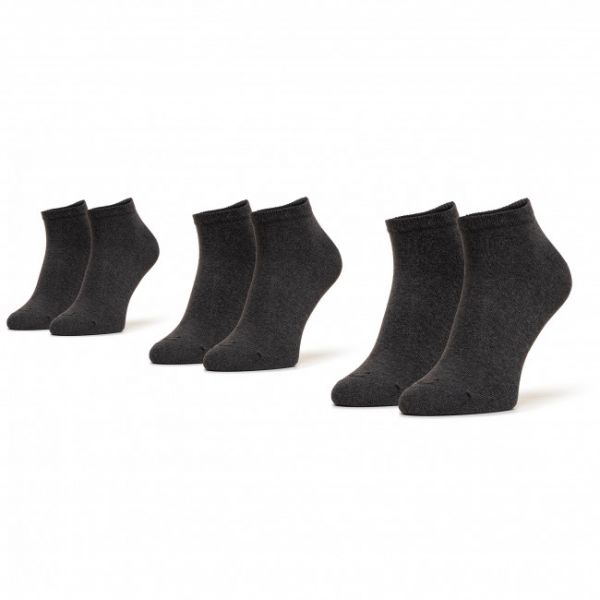 Set di 3 paia di calzini corti da uomo Camel Active - 6595-620 Grigio
