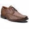 Scarpe basse Clarks - Tilden Walk 261300957 Dark Tan Leather
