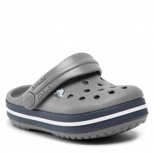 Ciabatte CROCS - Crocband Clog K 204537 Smoke/Navy Ciabatte CROCS - Crocband Clog K 204537 Smoke/Navy