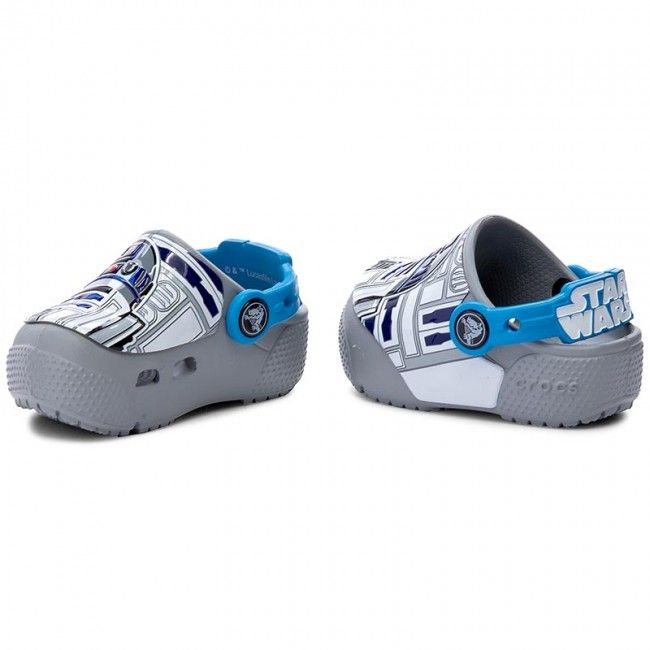 Ciabatte CROCS - Funlab Lights 204135 Ocean/Light Grey