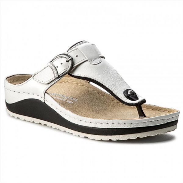 Infradito BERKEMANN - Mila 01351 Weiss 100