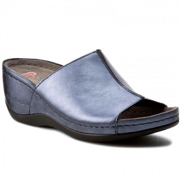 Ciabatte BERKEMANN - Candela 01750 Blau 364