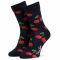 Calzini lunghi unisex HAPPY SOCKS - CHE01-6000 Blu scuro Multicolore