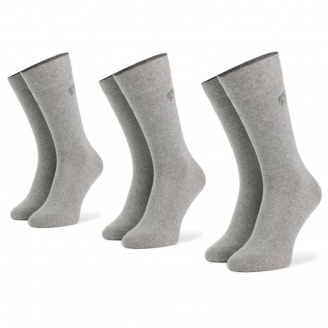 Set di 3 paia di calzini lunghi unisex Camel Active - 6593 Grey Mel 150