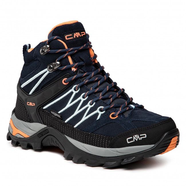 Scarpe da trekking CMP - Rigel Mid Wmn Trekking Shoes Wp 3Q12946 B. Blue/Giada/Peach 92AD
