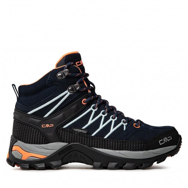 Scarpe da trekking CMP - Rigel Mid Wmn Trekking Shoes Wp 3Q12946 B. Blue/Giada/Peach 92AD