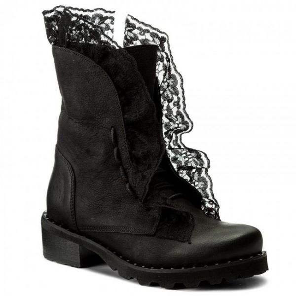 Tronchetti R.POLAŃSKI - 0890 Czarny Nubuk