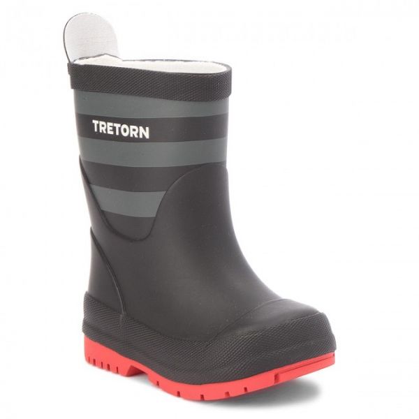 Wellington Tretorn - Granna 47265410 Black/Grey Wellington Tretorn - Granna 47265410 Black/Grey
