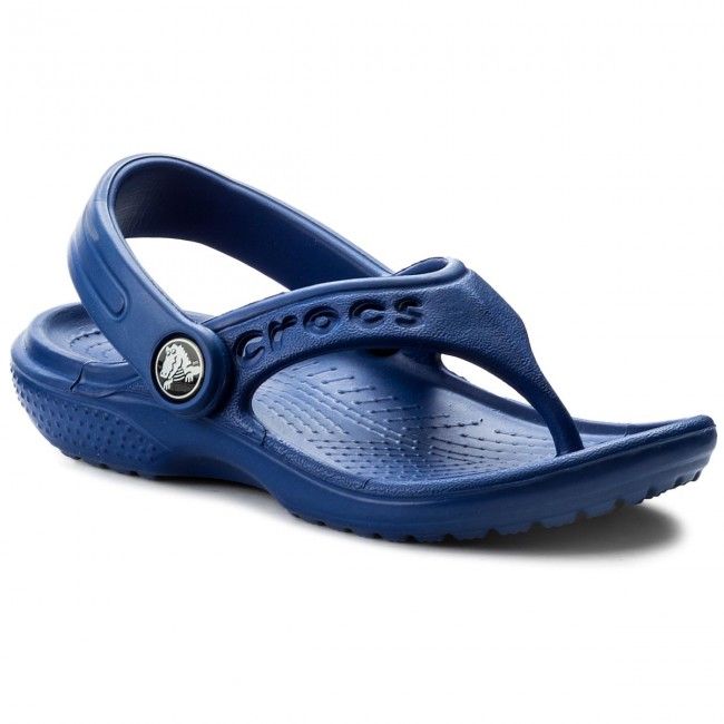 Sandali CROCS - Baya Flip Kids 12066 Cerulean Blue