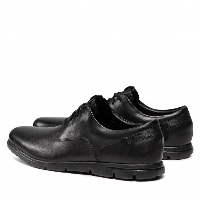 Scarpe basse Clarks - Vennor Walk 261317487 Black Leather