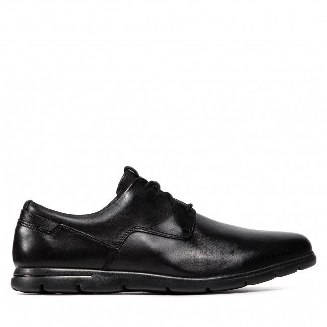 Scarpe basse Clarks - Vennor Walk 261317487 Black Leather