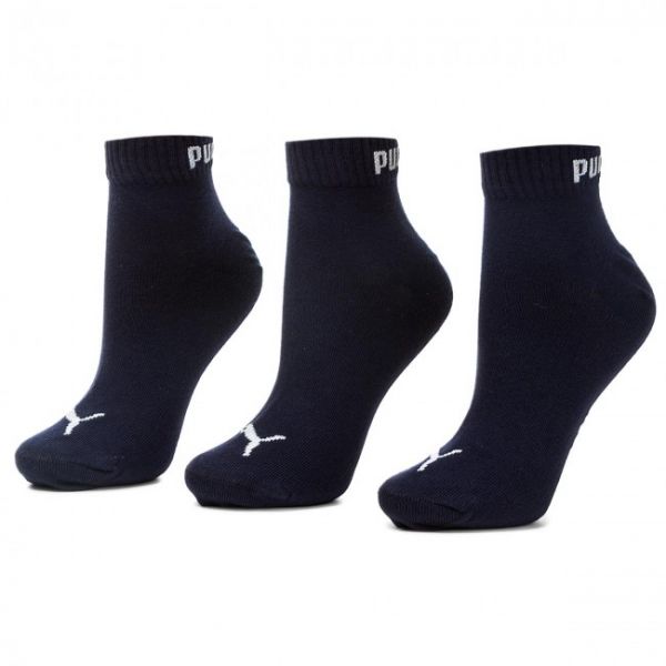 Set di 3 paia di calzini corti unisex Puma - 271080001 Navy 321