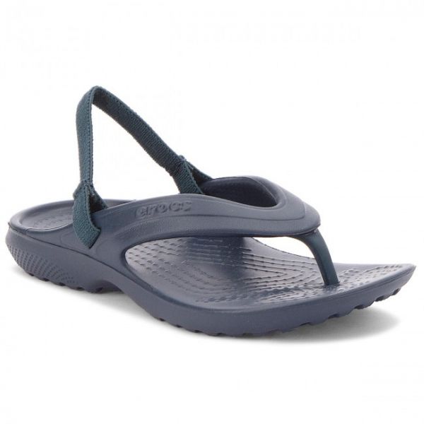 Sandali CROCS - Classic Flip K 202871 Navy Sandali CROCS - Classic Flip K 202871 Navy