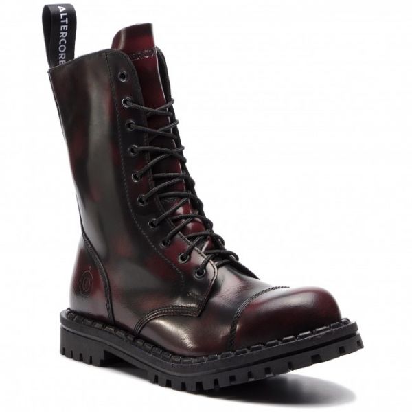 Anfibi Altercore - 351 Burgundy Rub/Off Anfibi Altercore - 351 Burgundy Rub/Off