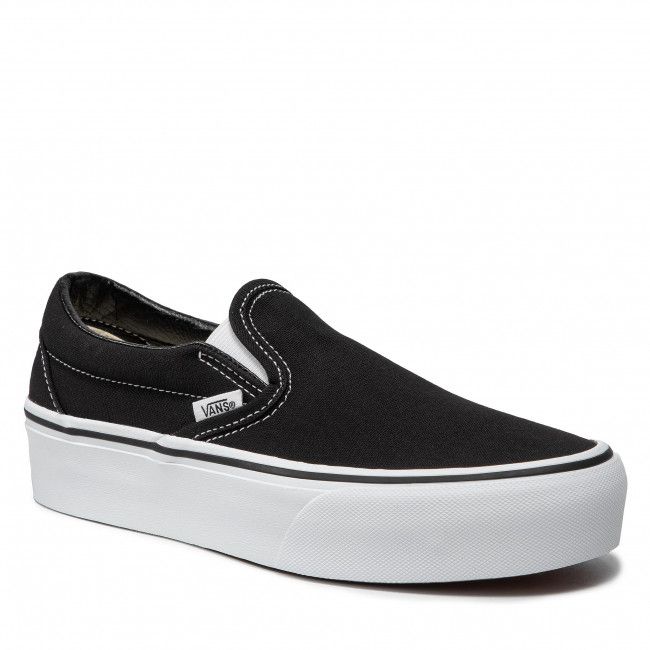 Scarpe sportive Vans - Classic Slip-On P VN00018EBLK Nero