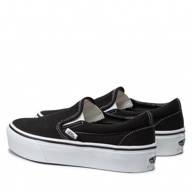 Scarpe sportive Vans - Classic Slip-On P VN00018EBLK Nero