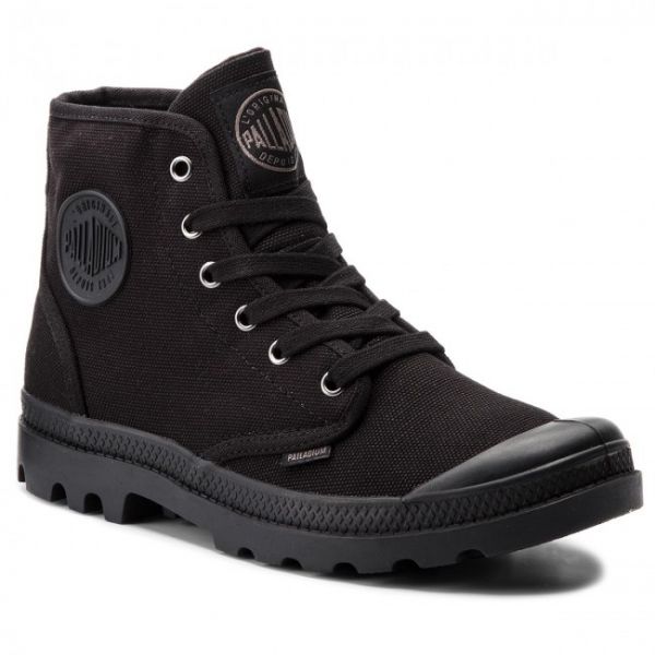 Scarponcini Palladium - Pampa Hi 02352-060-M Black 1 Scarponcini Palladium - Pampa Hi 02352-060-M Black 1