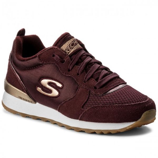 Sneakers SKECHERS - Goldn Gurl 111/BURG Burgundy Sneakers SKECHERS - Goldn Gurl 111/BURG Burgundy