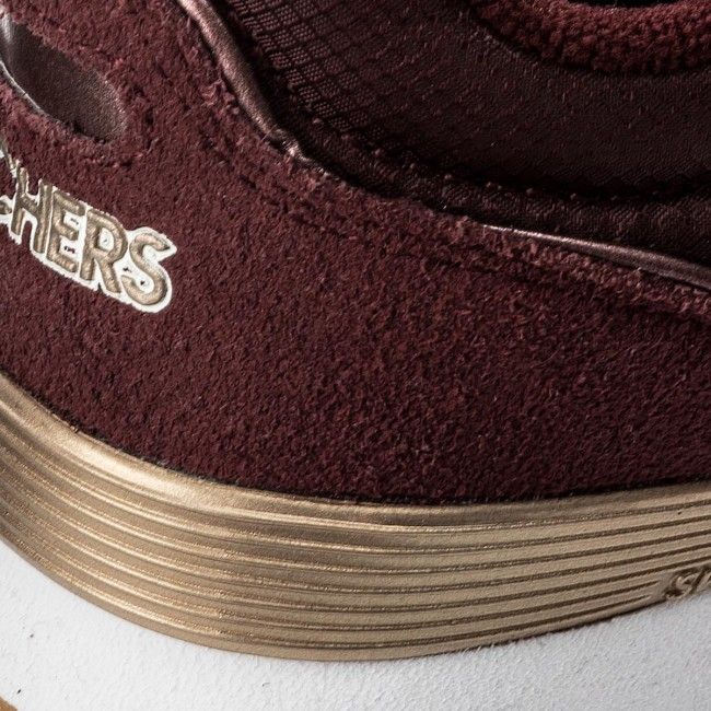 Sneakers SKECHERS - Goldn Gurl 111/BURG Burgundy