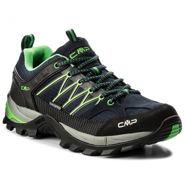 Scarpe da trekking CMP - Rigel Lowtrekking Shoes Wp 3Q54457 B.Blue/Gecko 51AK