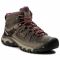 Scarpe da trekking Keen - Targhee III Mid Wp 1018178 Weiss/Boysenberry