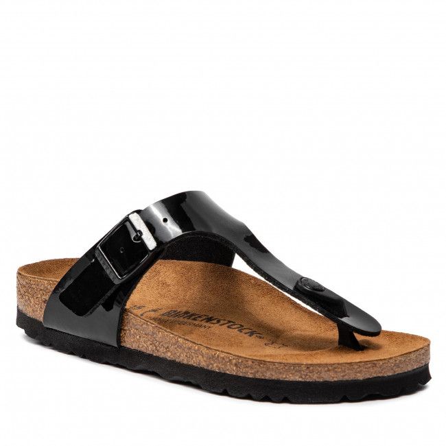 Infradito BIRKENSTOCK - Gizeh Bs 0043663 Black Patent