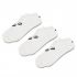 Set di 3 paia di calzini corti unisex Asics - 3PPK Ped Sock 155206 White 0001