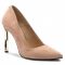 Scarpe stiletto R.POLAŃSKI - 0808 Beż Zamsz