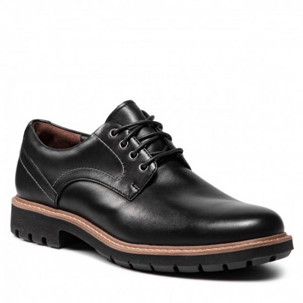 Scarpe basse Clarks - Batcombe Hall 261275497 Black Leather Scarpe basse Clarks - Batcombe Hall 261275497 Black Leather