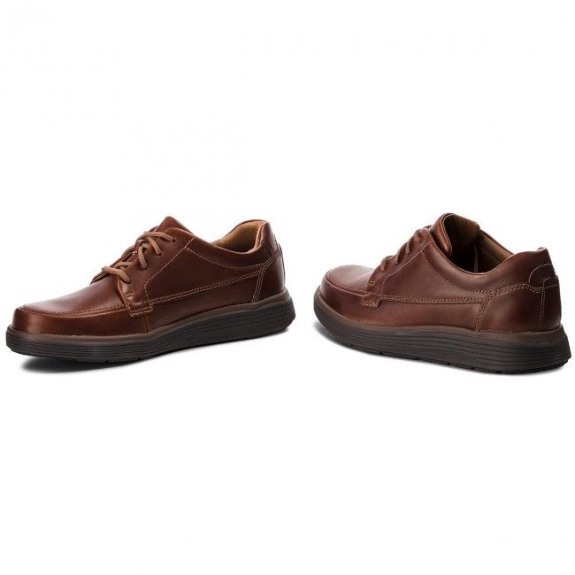 Scarpe basse Clarks - Un Abode Ease 261369827 Dark Tan Lea