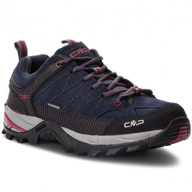 Scarpe da trekking CMP - Rigel Low Trekking Shoes Wp 3Q13247 Asphalt/Syrah 62BN