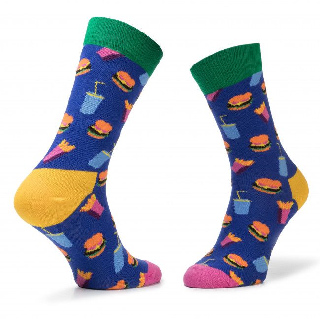 Calzini lunghi unisex Happy Socks - HAM01-6000 Blu scuro