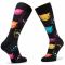 Calzini lunghi unisex Happy Socks - MJA01-9001 Nero