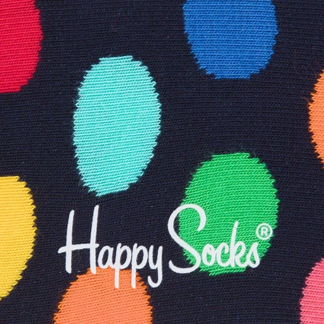 Calzini lunghi unisex HAPPY SOCKS - BDO01-6001 Multicolore Nero