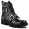 Tronchetti STEVE MADDEN - Hoofy Ankleboot SM11000118-03001-017 Black Leather