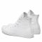 Scarpe da ginnastica Converse - Ct A/S Lthr Hi 1T406 White Monochrome