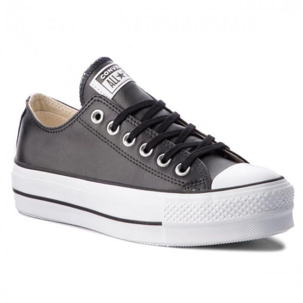 Scarpe da ginnastica Converse - Ctas Lift Clean Ox 561681C Black/Black/White Scarpe da ginnastica Converse - Ctas Lift Clean Ox 561681C Black/Black/White